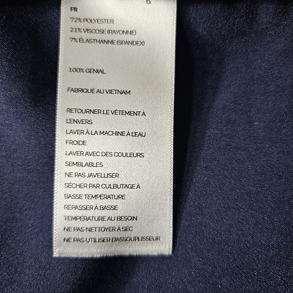 FIGS Blue Technical Collection One-Pocket Medical Scrub Top, Women’s 3XL - Picture 7 of 9